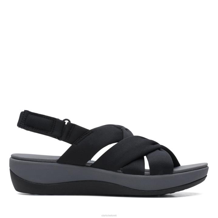 musta tekstiili clarks arla meg Clarks naiset 2DHN3432 musta tekstiili