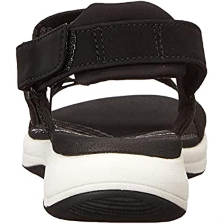 musta tekstiili naisten mira sun flat sandaalin clarks Clarks naiset 2DHN1596