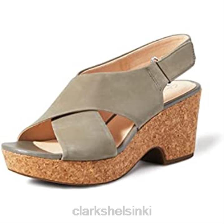 naisten 261479 304 nilkkahihna sandaalit beige (salvia nubuck salvia nubuck) clarks Clarks naiset 2DHN1542