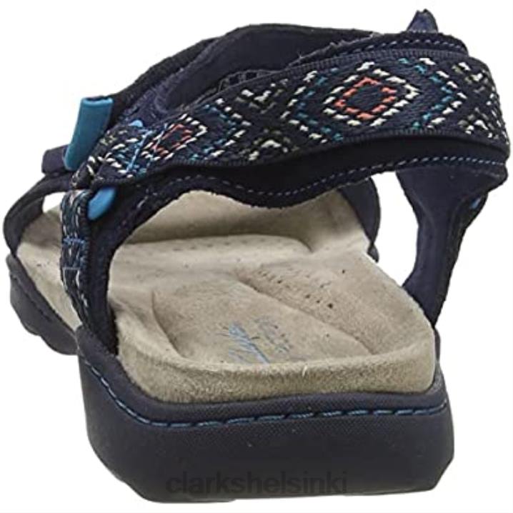 naisten amanda step sandaali laivastonsininen mokkanahka clarks Clarks naiset 2DHN2758 laivastonsininen mokka