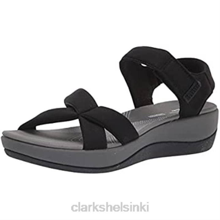 naisten arla gracie sandaali clarks musta tekstiili Clarks naiset 2DHN927 musta tekstiili