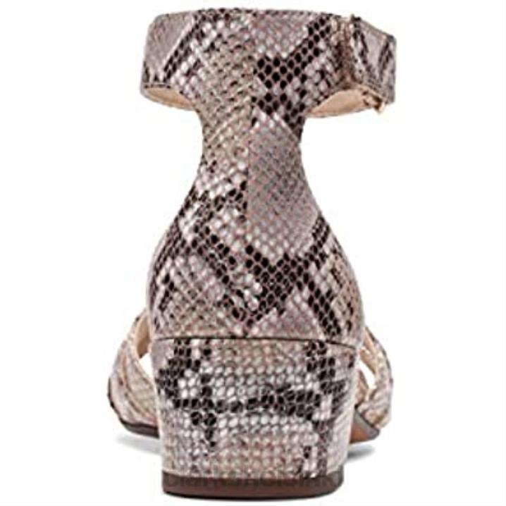 naisten caroleigh rori korkokengät sandaalit luonnonkäärme synteettiset clarks Clarks naiset 2DHN2518 luonnollinen käärme synteettinen