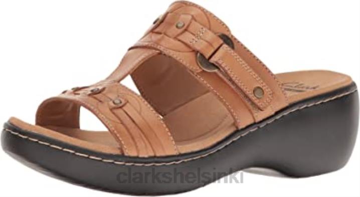 naisten delana macrae sandaali beige nahkainen clarks Clarks naiset 2DHN2878 beige nahka
