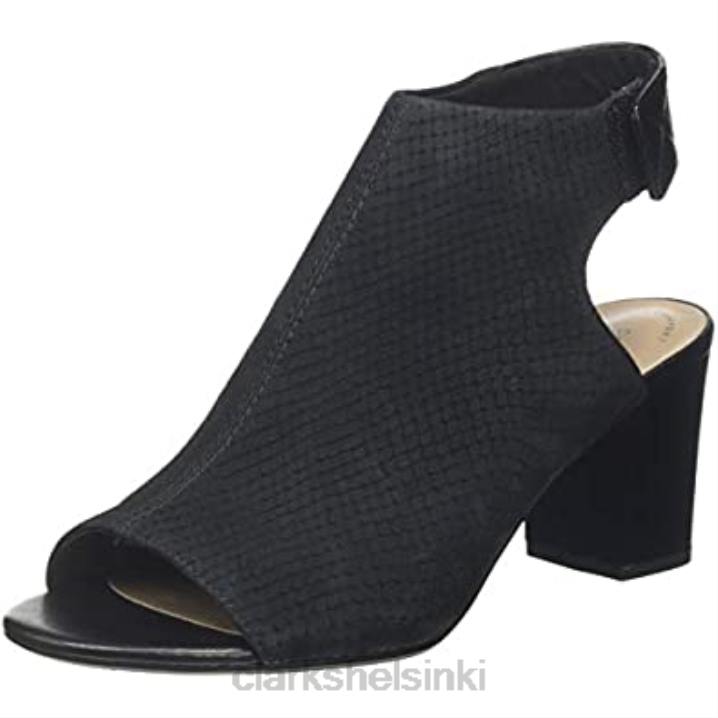 naisten deva bell rintareppu sandaalit clarks musta Clarks naiset 2DHN2549 musta nubukki musta nubukki