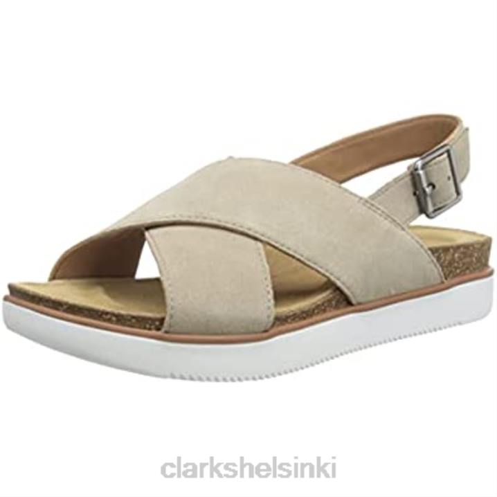 naisten elayne cross slide sandaali clarks hiekka mokka Clarks naiset 2DHN2687 hiekka mokka