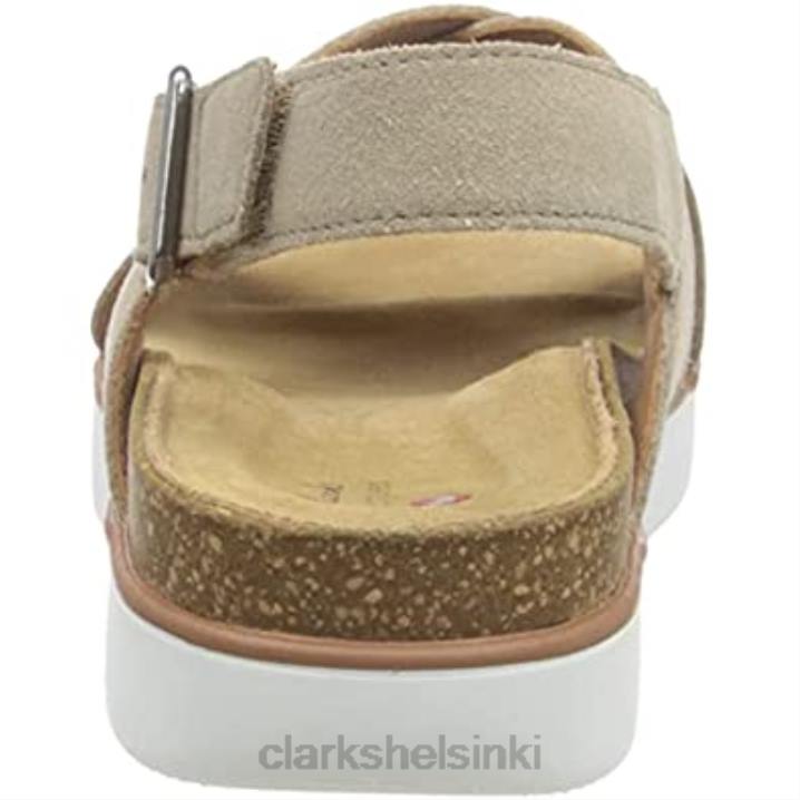 naisten elayne cross slide sandaali clarks hiekka mokka Clarks naiset 2DHN2687 hiekka mokka