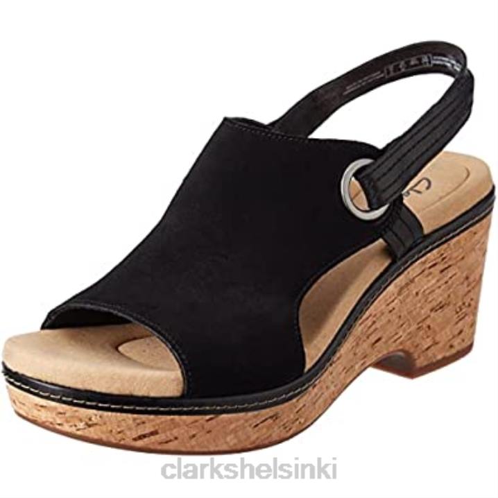 naisten giselle merisandaali mustat sde clarks Clarks naiset 2DHN2350 musta sde