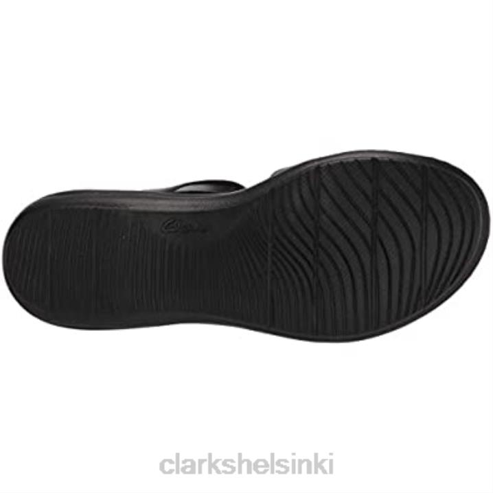 naisten laurieann remi litteät sandaalit clarks musta nubuck Clarks naiset 2DHN2029 musta nubukki