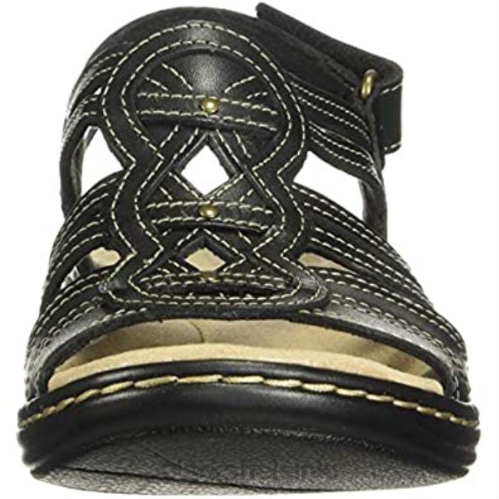 naisten leisa janna sandaali clarks musta nahka Clarks naiset 2DHN2973 musta nahka