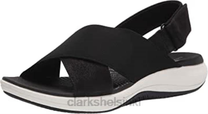 naisten mira sandaali clarks musta tekstiili Clarks naiset 2DHN1111 musta tekstiili