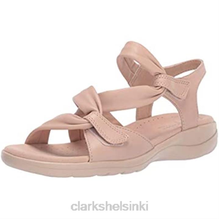 naisten saylie moon sandaali poskipuna nahka clarks Clarks naiset 2DHN1046 poskipuna nahkaa