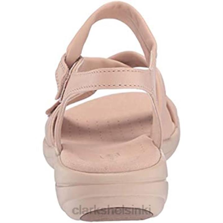 naisten saylie moon sandaali poskipuna nahka clarks Clarks naiset 2DHN1046 poskipuna nahkaa