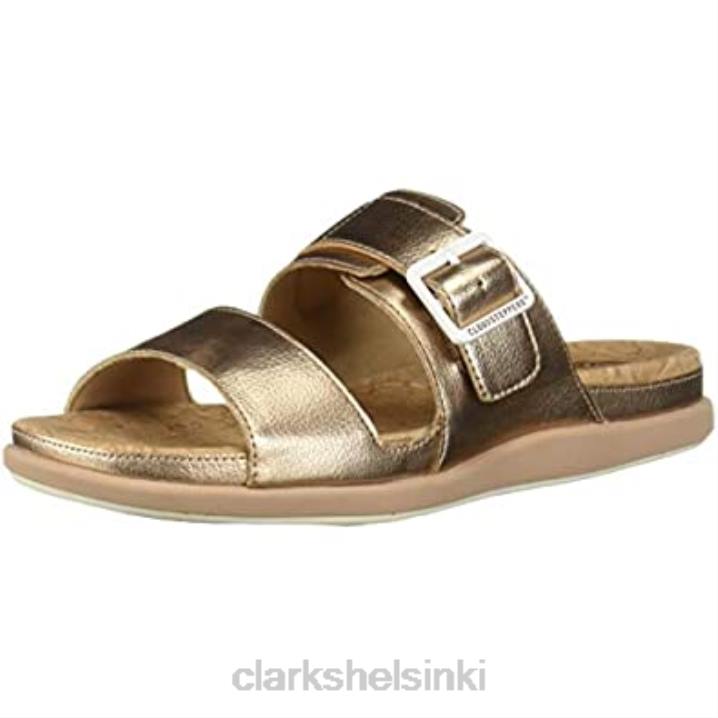 naisten step kesäkuu vuorovesi sandaali clarks rose gold synteettinen Clarks naiset 2DHN1421 synteettinen ruusukulta