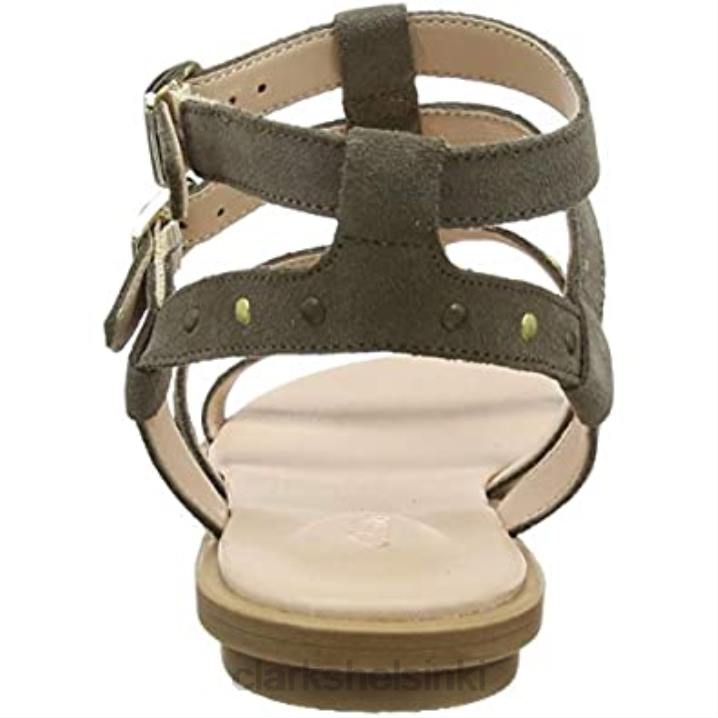 naisten tahto matalat gladiaattorisandaalit clarks Clarks naiset 2DHN1068