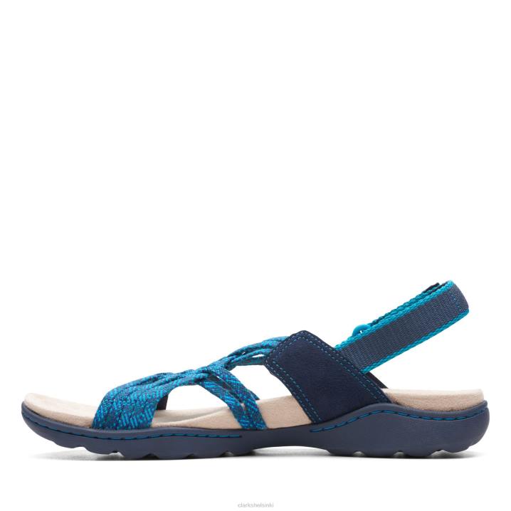 navy combi clarks amanda easy Clarks naiset 2DHN3248 laivaston yhdistelmä