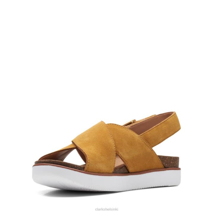 okra clarks elayne risti Clarks naiset 2DHN3427 okra