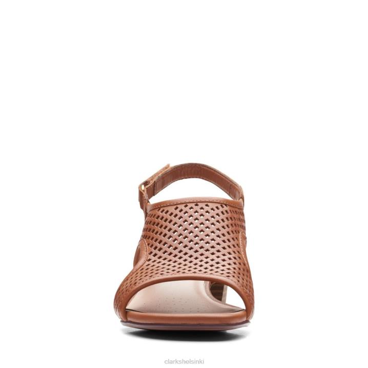 ruskea nahka clarks caroleigh star Clarks naiset 2DHN3424 ruskea nahka