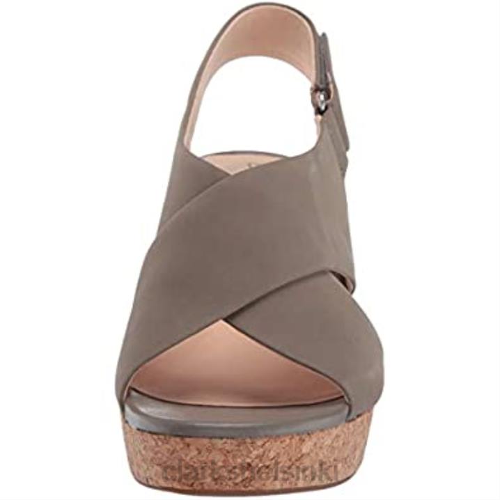 salvia nubukki naisten maritsa lara wedge sandaali clarks Clarks naiset 2DHN1900 salvia nubukki