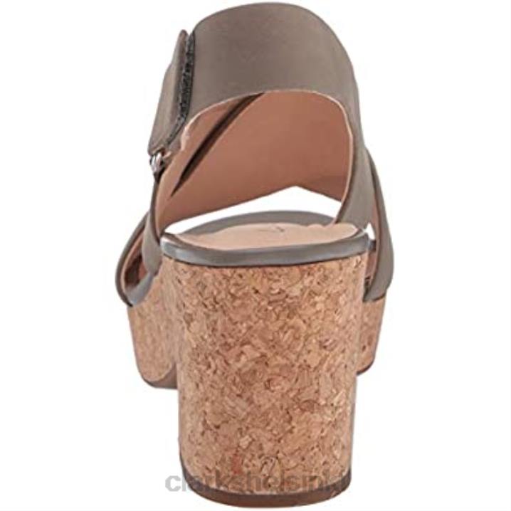 salvia nubukki naisten maritsa lara wedge sandaali clarks Clarks naiset 2DHN1900 salvia nubukki