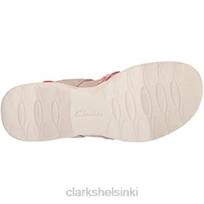 sand combi clarks naisten amanda ease fisherman sandaali Clarks naiset 2DHN2128 hiekka yhdistelmä
