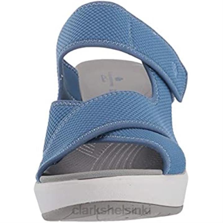 sininen tekstiili clarks naisten step cali bay sandaali Clarks naiset 2DHN2531 sininen tekstiili
