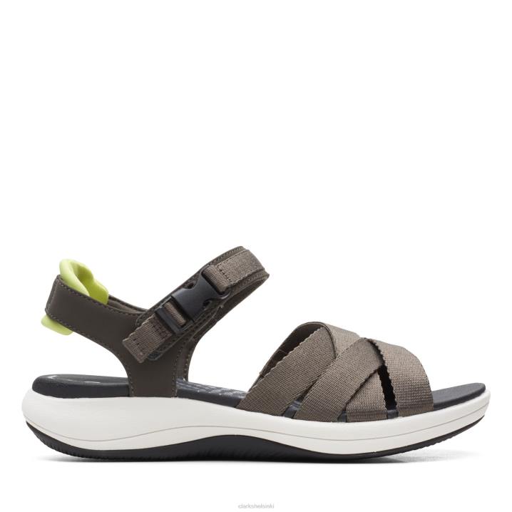 tumma oliivi clarks mira tide Clarks naiset 2DHN3296 tumma oliivi