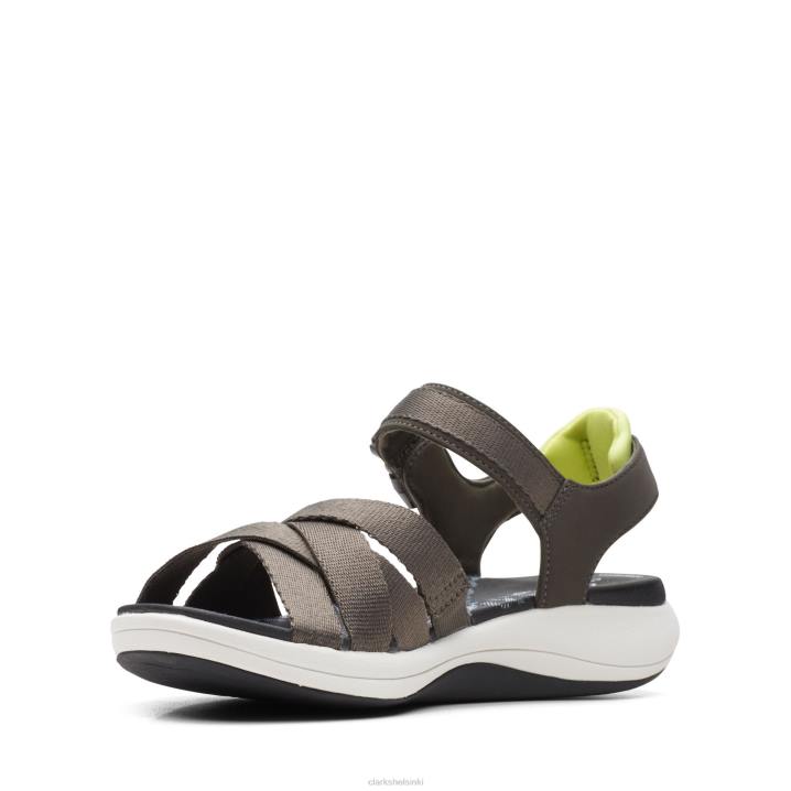 tumma oliivi clarks mira tide Clarks naiset 2DHN3296 tumma oliivi