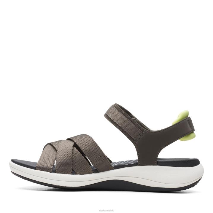 tumma oliivi clarks mira tide Clarks naiset 2DHN3296 tumma oliivi