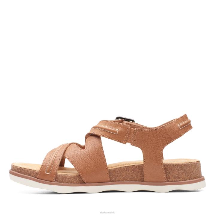 vaalea rusketus lea clarks brynn ave Clarks naiset 2DHN3267 vaaleanruskea lea