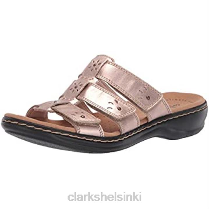 vaaleanpunainen naisten leisa jousisandaali clarks Clarks naiset 2DHN1660 vaaleanpunainen