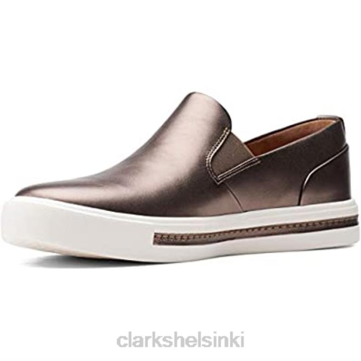 naisten ja maui stride slip on lenkkari pebble metallic clarks pebble metallic Clarks naiset 2DHN789 kivimetallinen