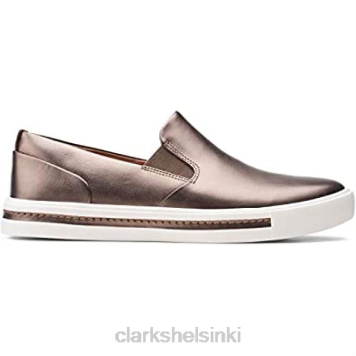 naisten ja maui stride slip on lenkkari pebble metallic clarks pebble metallic Clarks naiset 2DHN789 kivimetallinen