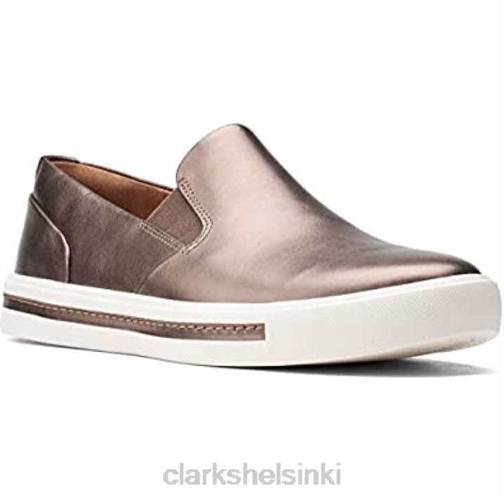 naisten ja maui stride slip on lenkkari pebble metallic clarks pebble metallic Clarks naiset 2DHN789 kivimetallinen