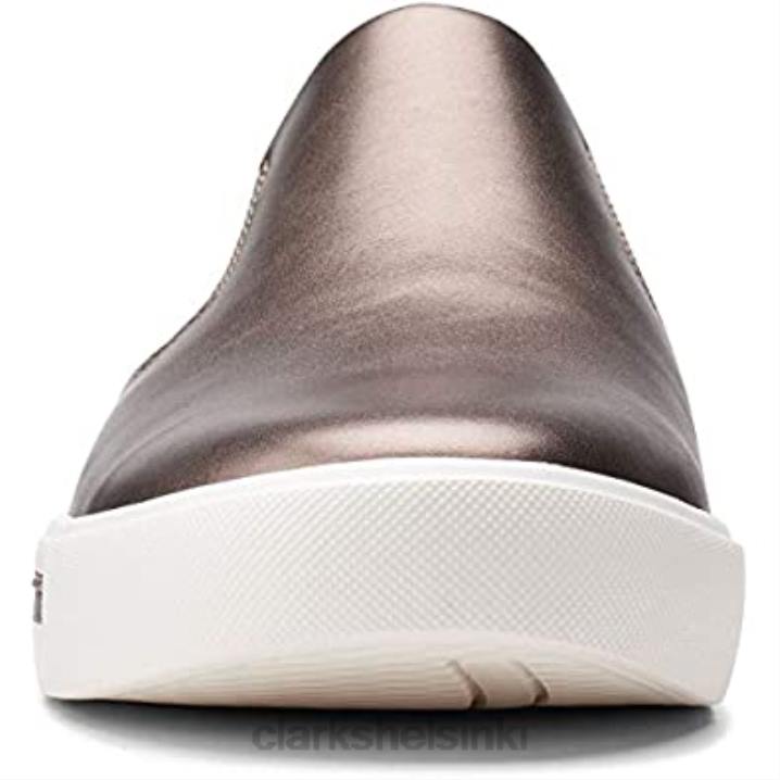naisten ja maui stride slip on lenkkari pebble metallic clarks pebble metallic Clarks naiset 2DHN789 kivimetallinen