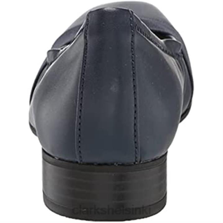 navy clarks naisten tilmont slip baletti litteä Clarks naiset 2DHN2755
