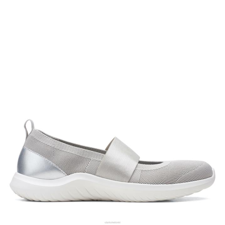 nova sol clarks vaaleanharmaa neule Clarks naiset 2DHN3253 vaaleanharmaa neule