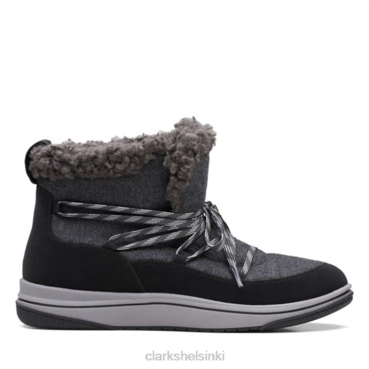 breeze glacier musta tekstiili clarks musta tekstiili Clarks naiset 2DHN6279 musta tekstiili