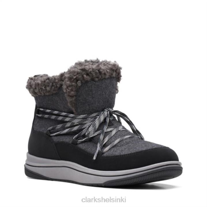 breeze glacier musta tekstiili clarks musta tekstiili Clarks naiset 2DHN6279 musta tekstiili