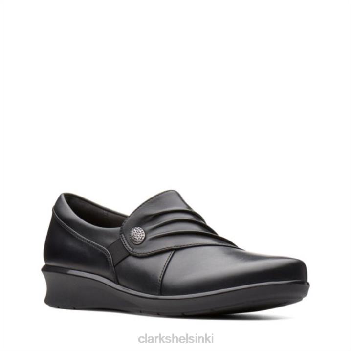 clarks black hope roxanne black Clarks naiset 2DHN5057 musta