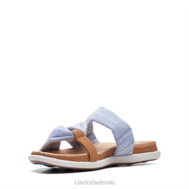 clarks blue eliza skip blue Clarks naiset 2DHN6537 sininen