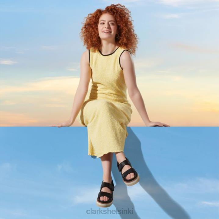 clarks musta nahka orianna merimusta nahka Clarks naiset 2DHN6377 musta nahka