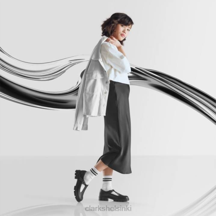 clarks musta nahka teala bar musta nahka Clarks naiset 2DHN5121 musta nahka