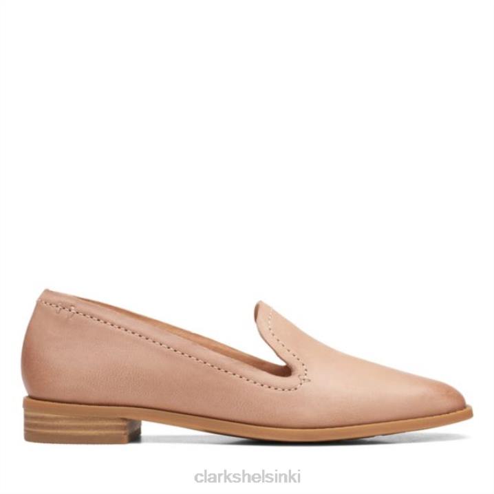 clarks puhdas hall praline nahka praline nahka Clarks naiset 2DHN6098 praline nahkaa