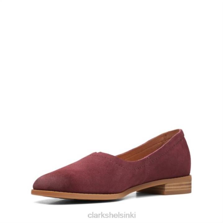 clarks pure kävellä viininpunainen mokka burgundinen mokka Clarks naiset 2DHN6114 viininpunainen mokka