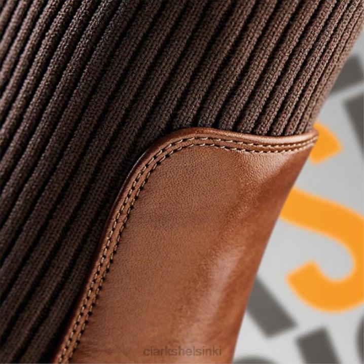 clarks tilham neuloa tummanruskea nahka tumma rusketus nahka Clarks naiset 2DHN5306 tummanruskea nahka