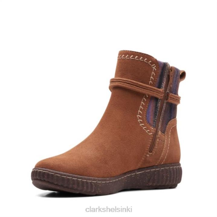 clarks tumma tan mokka caroline lily tumma tan mokka Clarks naiset 2DHN6225 tummanruskea mokka