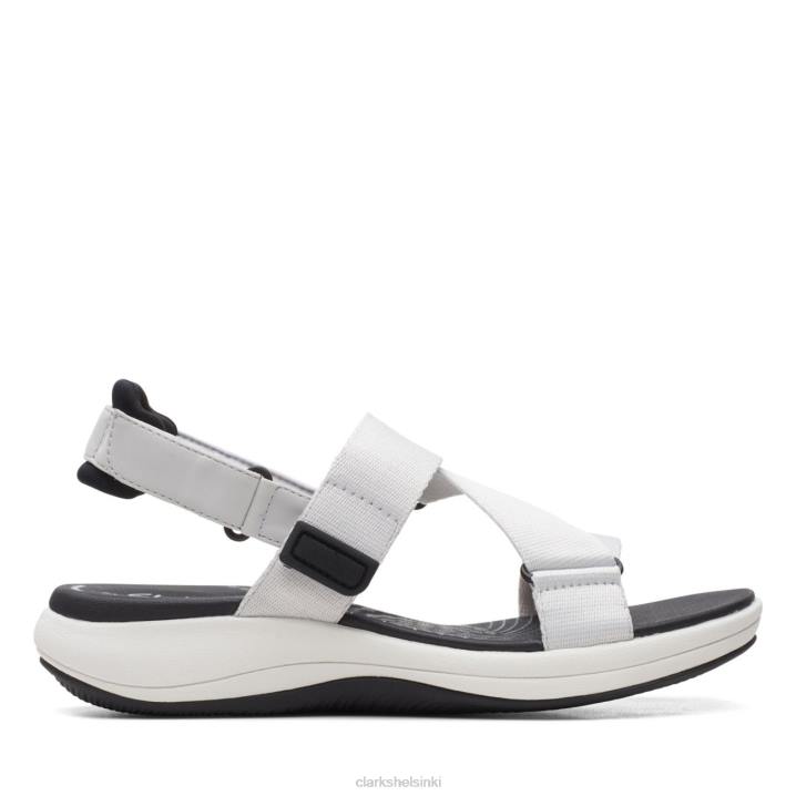 clarks vaaleanharmaa mira aurinko vaaleanharmaa Clarks naiset 2DHN6553 vaalean harmaa