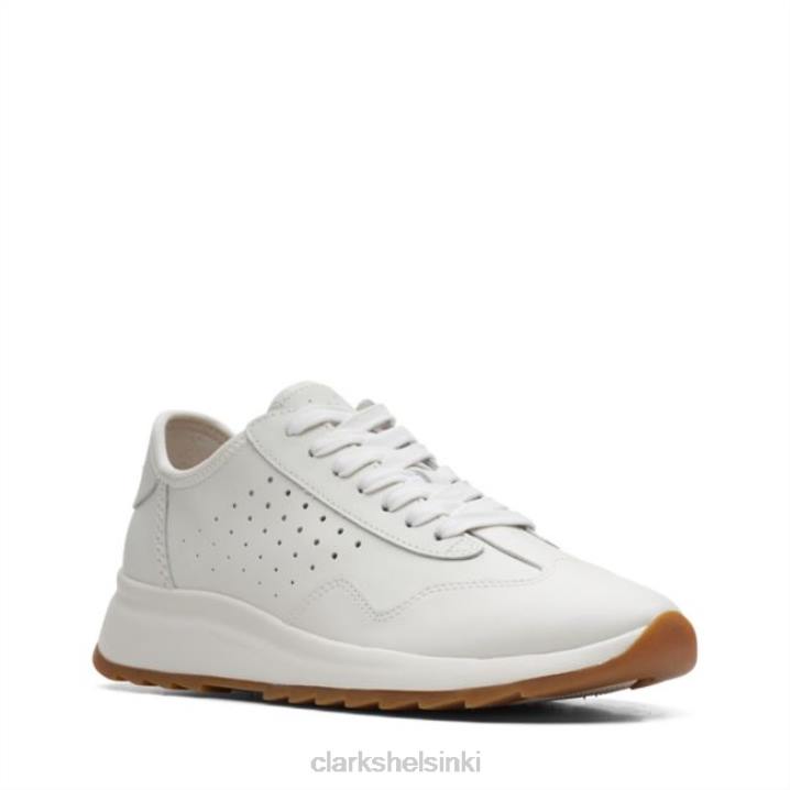 dash lite pitsi valkoinen yhdistelmänahka clarks valkoinen yhdistelmänahka Clarks naiset 2DHN6541 valkoista yhdistelmänahkaa