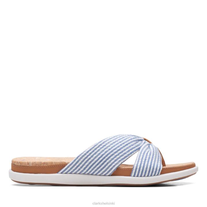 eliza shore blue clarks blue Clarks naiset 2DHN6559 sininen