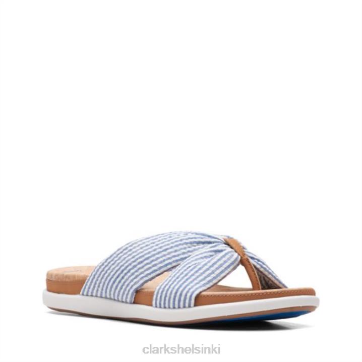 eliza shore blue clarks blue Clarks naiset 2DHN6559 sininen